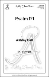 Psalm 121 SATB choral sheet music cover